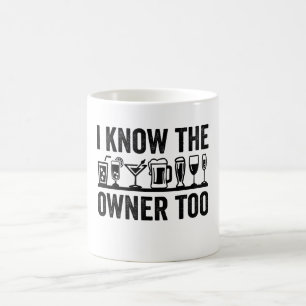 Ich kenne auch den Besitzer Kaffeetasse