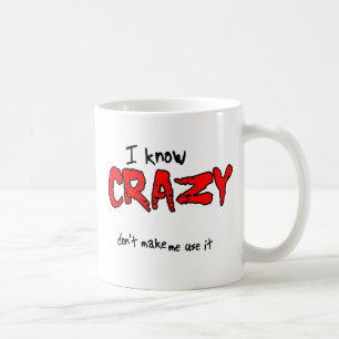 Ich kenne Crazy Funny Mug Humor Kaffeetasse