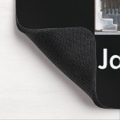 Ich kenne den Ethernet-Netzwerk-Jack Mousepad (Ecke)