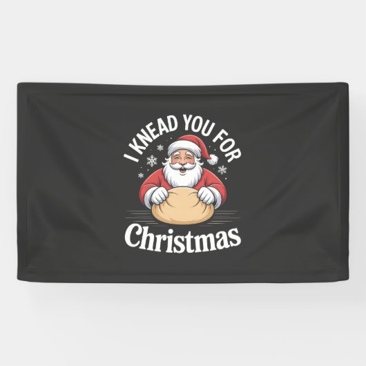 Ich kenne dich für Weihnachtsgebäck Weihnachten We Banner (Horizontal)