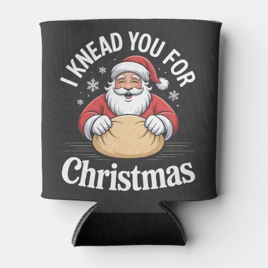 Ich kenne dich für Weihnachtsgebäck Weihnachten We Dosenkühler (Vorderseite)