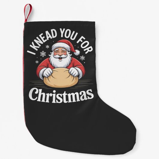 Ich kenne dich für Weihnachtsgebäck Weihnachten We Kleiner Weihnachtsstrumpf (Vorderseite)