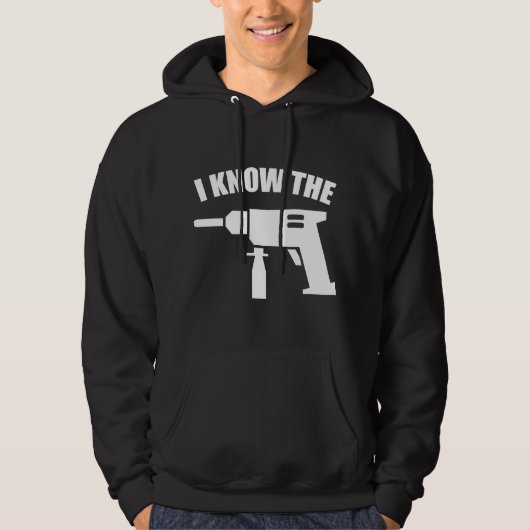 Ich kenne die Drill Hoodie (Vorderseite)