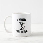 Ich kenne die Drill Kaffeetasse (Links)