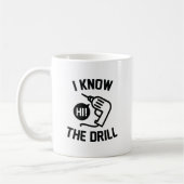 Ich kenne die Drill Kaffeetasse (Links)