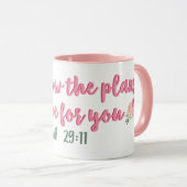 Ich kenne die Pläne, die ich für Sie habe // Bibel Tasse (VorderseiteRechts)