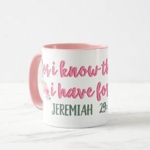 Ich kenne die Pläne, die ich für Sie habe // Bibel Tasse