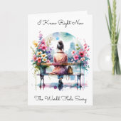 Ich kenne die Welt Beängstigend | Freundschaft Karte (Vorderseite)