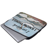 Ich kenne Dinge Laptopschutzhülle (Vorne Knopf)