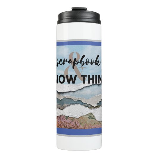Ich kenne Dinge Thermosbecher (Vorderseite)