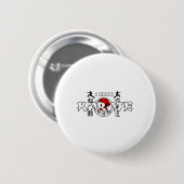 Ich kenne Japanische Karate Button (Vorne & Hinten)