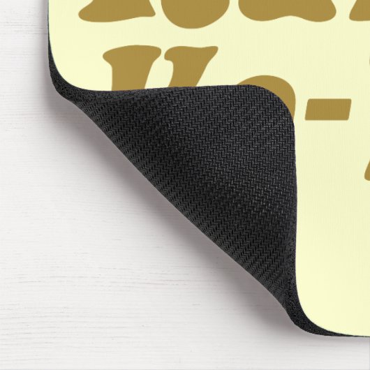 Ich kenne Karate nicht Mousepad (Ecke)