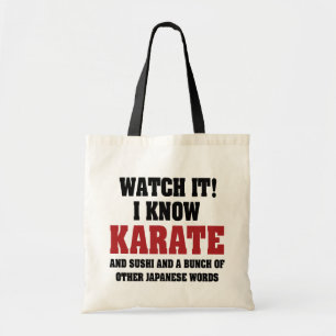 Ich kenne Karate! Und Sushi und andere japanische Tragetasche