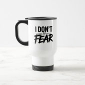 „Ich kenne keine Angst" Tasse (Links)