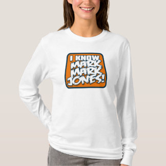 Ich kenne Kennzeichen-Kennzeichen-Jones-Shirt 1 T-Shirt