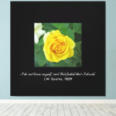 Ich kenne mich nicht. . . (Goethe) Leinwanddruck (Insitu (Holzboden))