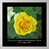 Ich kenne mich nicht. . . (Goethe) Poster (Vorne)