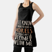 Ich kenne Morels Jagd Pilzjäger Jäger Mykologe G Schürze (InSitu)