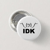 Ich kenne nicht LOL Button (Vorne & Hinten)