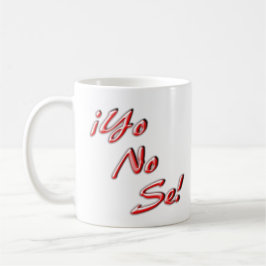 Ich kenne nicht Tasse