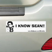 ICH KENNE SEAN!! Autoaufkleber (Auf Auto)