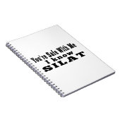 Ich kenne Silat Notizblock (Rechte Seite)