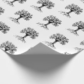 Ich kenne Stuff Neuron Silhouette Geschenkpapier (Ecke)