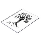 Ich kenne Stuff Neuron Silhouette Notizblock (Linke Seite)