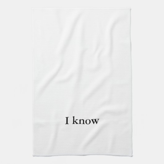 Ich kenne Tuch - sehen Sie andere Auflistung für (Vertikal)