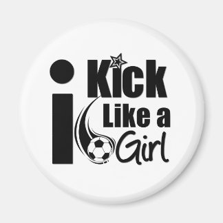 Ich kick wie ein Mädchen Magnet