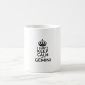 Ich kippe behalte Ruhe Im Zwillinge Kaffeetasse (Mittel)