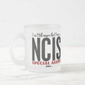 Ich kippe sage jedermann NCIS Agenten Mattglastasse (Links)