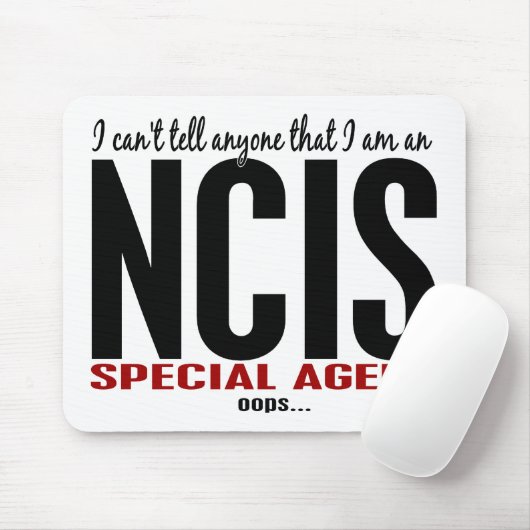 Ich kippe sage jedermann NCIS Agenten Mousepad (Mit Mouse)