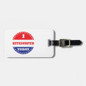 Ich Kitesurfen heute Gepäckanhänger (Vorderseite horizontal)