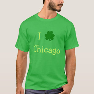 Ich Kleeblatt Chicago Green St. Patrick's Day T-Shirt