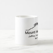 Ich kletterte auf die Monadnock-Tasse Kaffeetasse (Mittel)