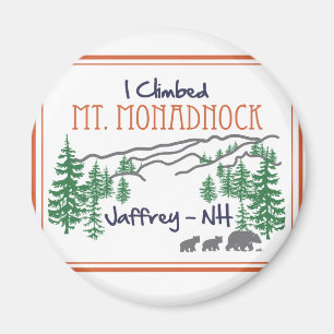 Ich kletterte auf Monadnock Magnet