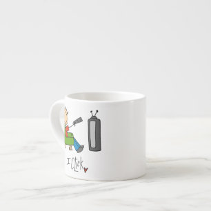 Ich Klicke TV-Süchtiger Espressotasse