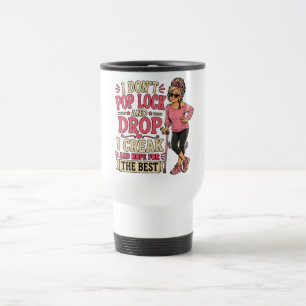 Ich knarre und hoffe auf das Beste Seniorenhumor Reisebecher