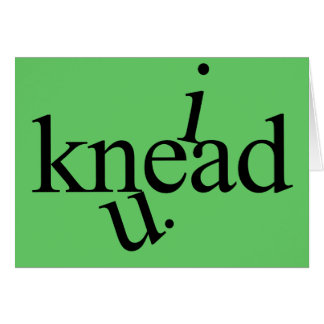 ich knete U.