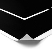 Ich knie nicht außer Jesus Poster (Ecke)