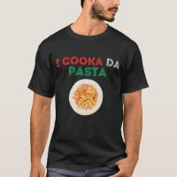 Ich koche die Pasta-Shirt Lustiger italienischer E