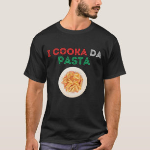 Ich koche die Pasta-Shirt Lustiger italienischer E T-Shirt