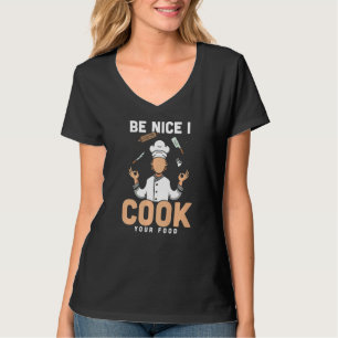 Ich koche Ihr Essen Kochexperte Sous Kulinarischer T-Shirt