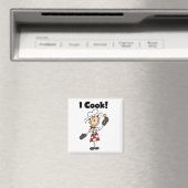 Ich koche - Köchin Magnet (In Situ (Geschirrspüler))