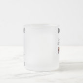 Ich koche - männlicher Koch Mattglastasse (Mittel)