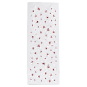 Ich koche mit Wein Funny Zitat mit Chat Geschenktüte Für Weinflaschen (Rückseite)