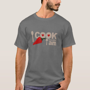 Ich koche Shirt - wählen Sie Art u. Farbe