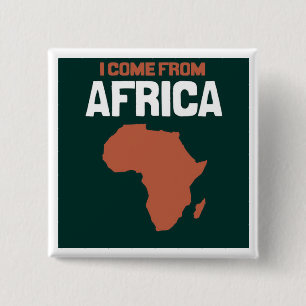 Ich komme aus Afrika Button