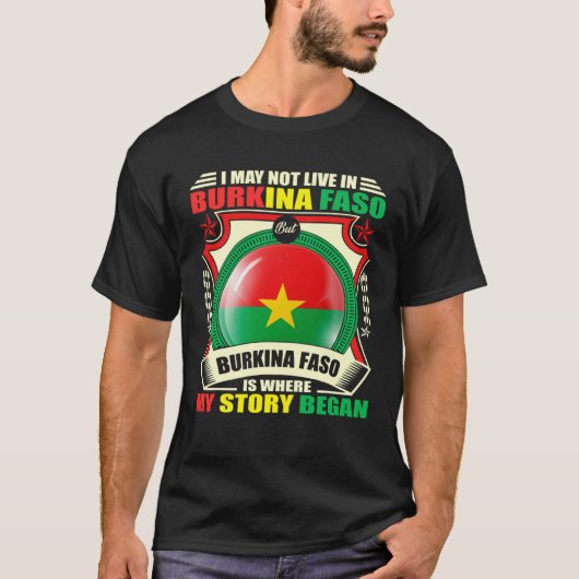 Ich komme aus Burkina Faso T-Shirt (Vorderseite)